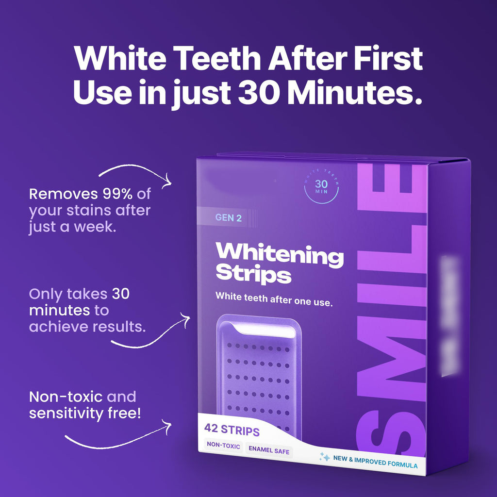 DR.DENT Purple Teeth Whitening Strips